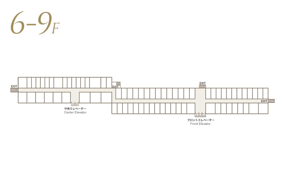 フロアガイド 公式 Shiroyama Hotel Kagoshima 城山ホテル鹿児島