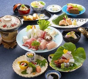 【2食付(夕・朝)】城山ガーデンズ水簾「鹿児島郷土料理会席」宿泊プラン