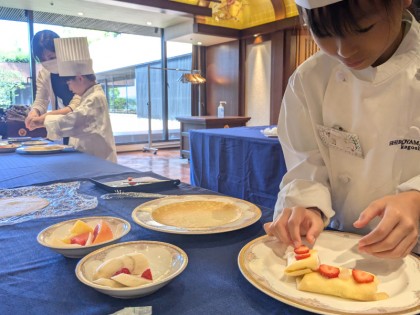 8月3日 パティシエ体験～蜂蜜を使用したスイーツ作り ～【城山の森みつばちプロジェクト2024最終回】