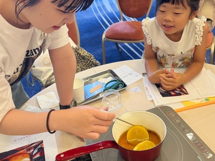 「蜜ろうキャンドル作り」～城山の森みつばちプロジェクト2024～