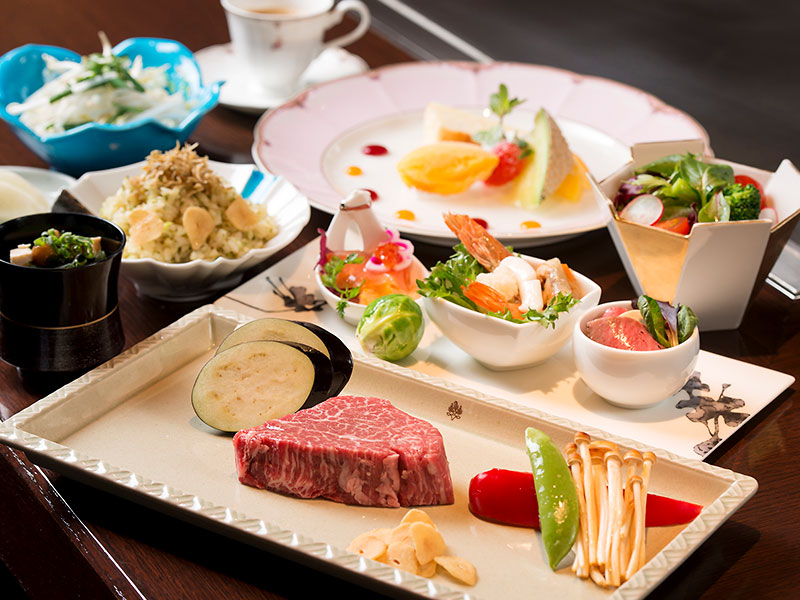 ステーキランチ 鉄板焼 楠 レストラン 公式 Shiroyama Hotel Kagoshima 城山ホテル鹿児島