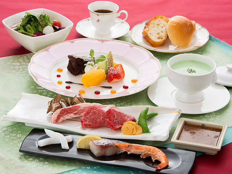 平日限定特別ランチ 鉄板焼 楠 レストラン 公式 Shiroyama Hotel Kagoshima 城山ホテル鹿児島 平日限定特別ランチ 鉄板焼 楠 レストラン 公式 Shiroyama Hotel Kagoshima 城山ホテル鹿児島