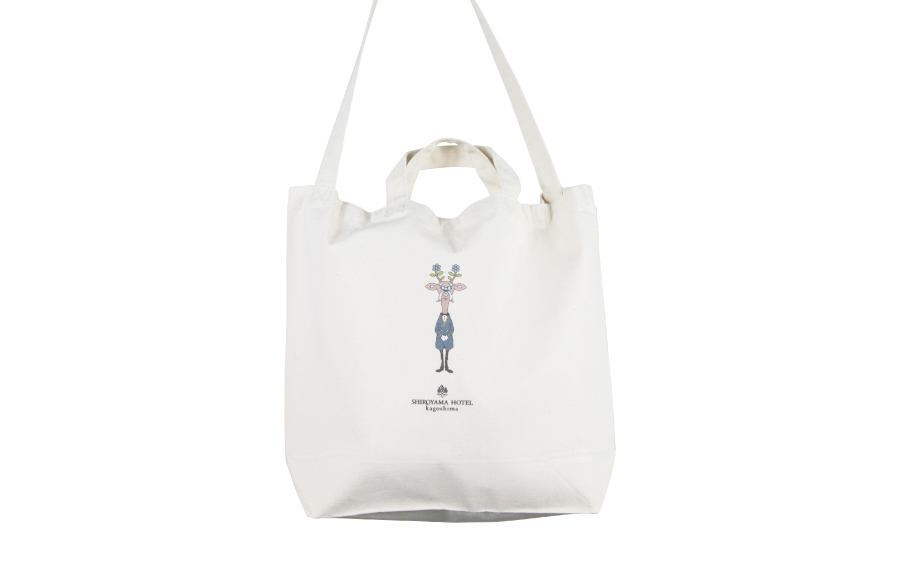 ホテルオリジナルキャラクター 鹿の児島さん オリジナルショッピングバッグ Shiroyama Hotel Kagoshima オンラインショップ ホテルオリジナルキャラクター 鹿の児島さん オリジナルショッピングバッグ Shiroyama Hotel Kagoshima オンラインショップ