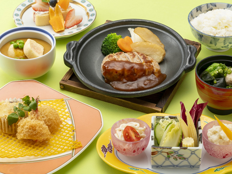 お子様メニュー 日本料理 郷土料理 城山ガーデンズ 水簾 レストラン 公式 Shiroyama Hotel Kagoshima 城山ホテル鹿児島