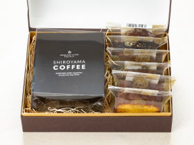 城山オリジナルブレンド DIP Style Coffee（12ｇ×5袋入）＆ホテルオリジナル焼菓子セット