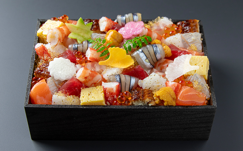 海鮮彩りちらし寿司