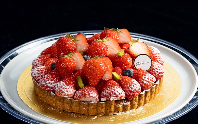 イチゴのタルト<br><small>【2月～4月限定】</small>