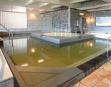 Indoor onsen