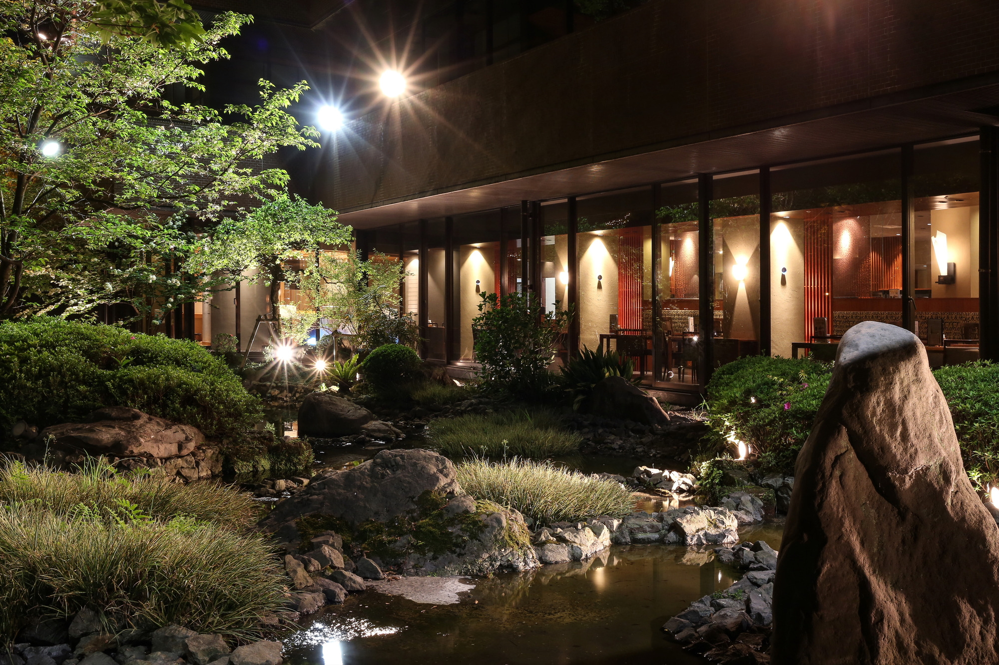 城山ガーデンズ 水簾