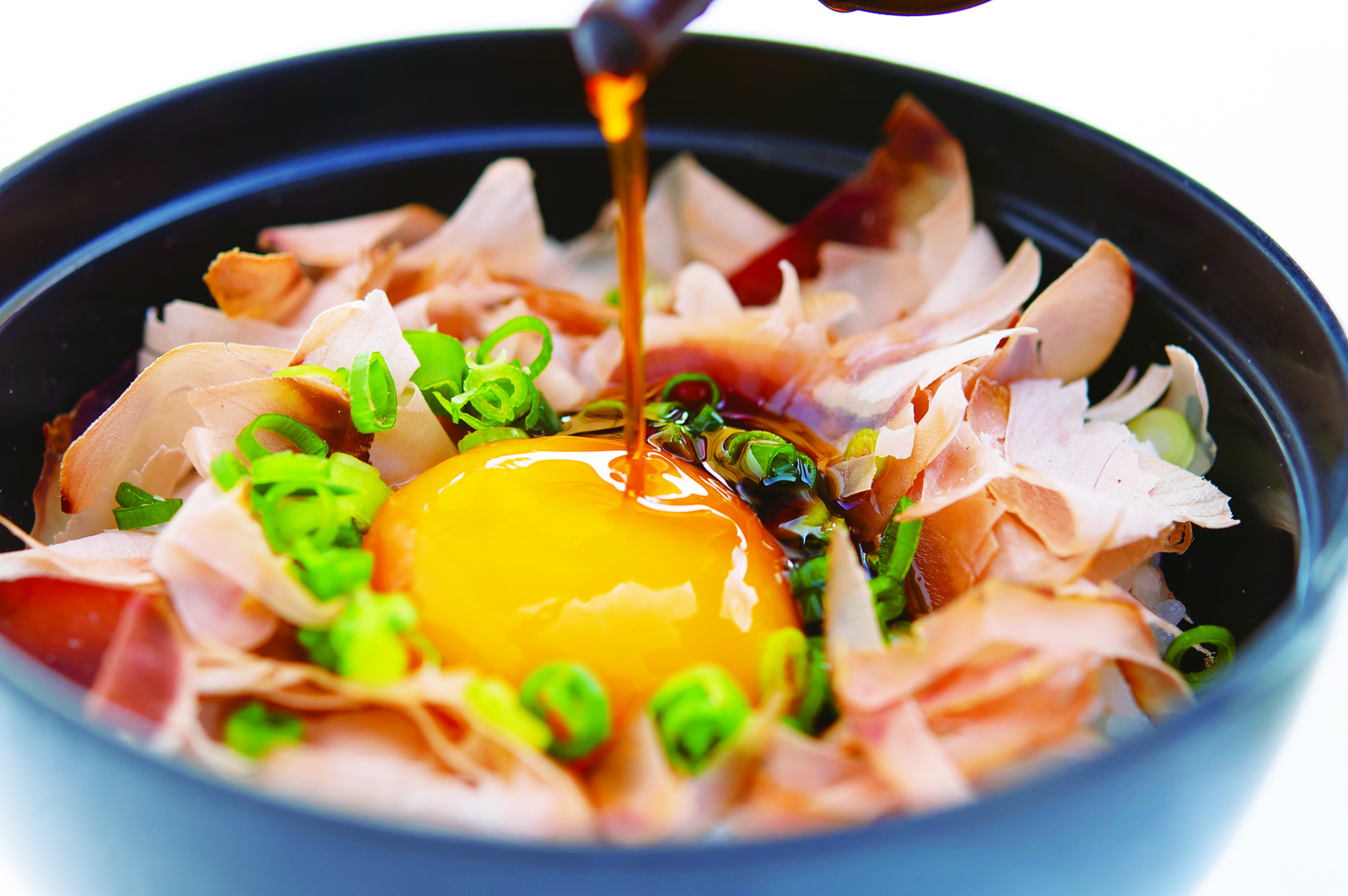 自慢の朝食