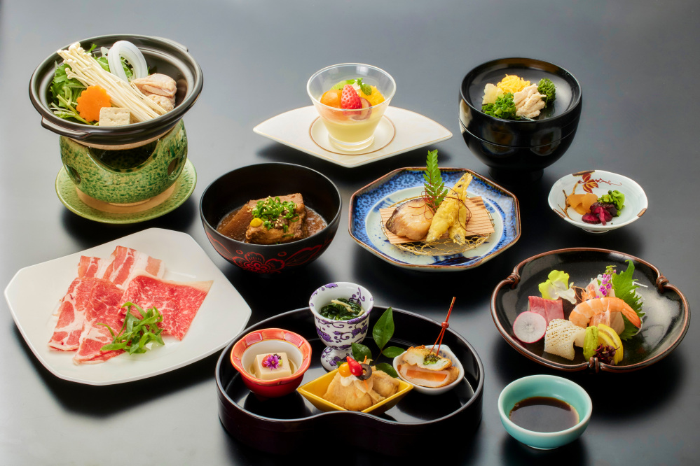 水簾 会席メニュー