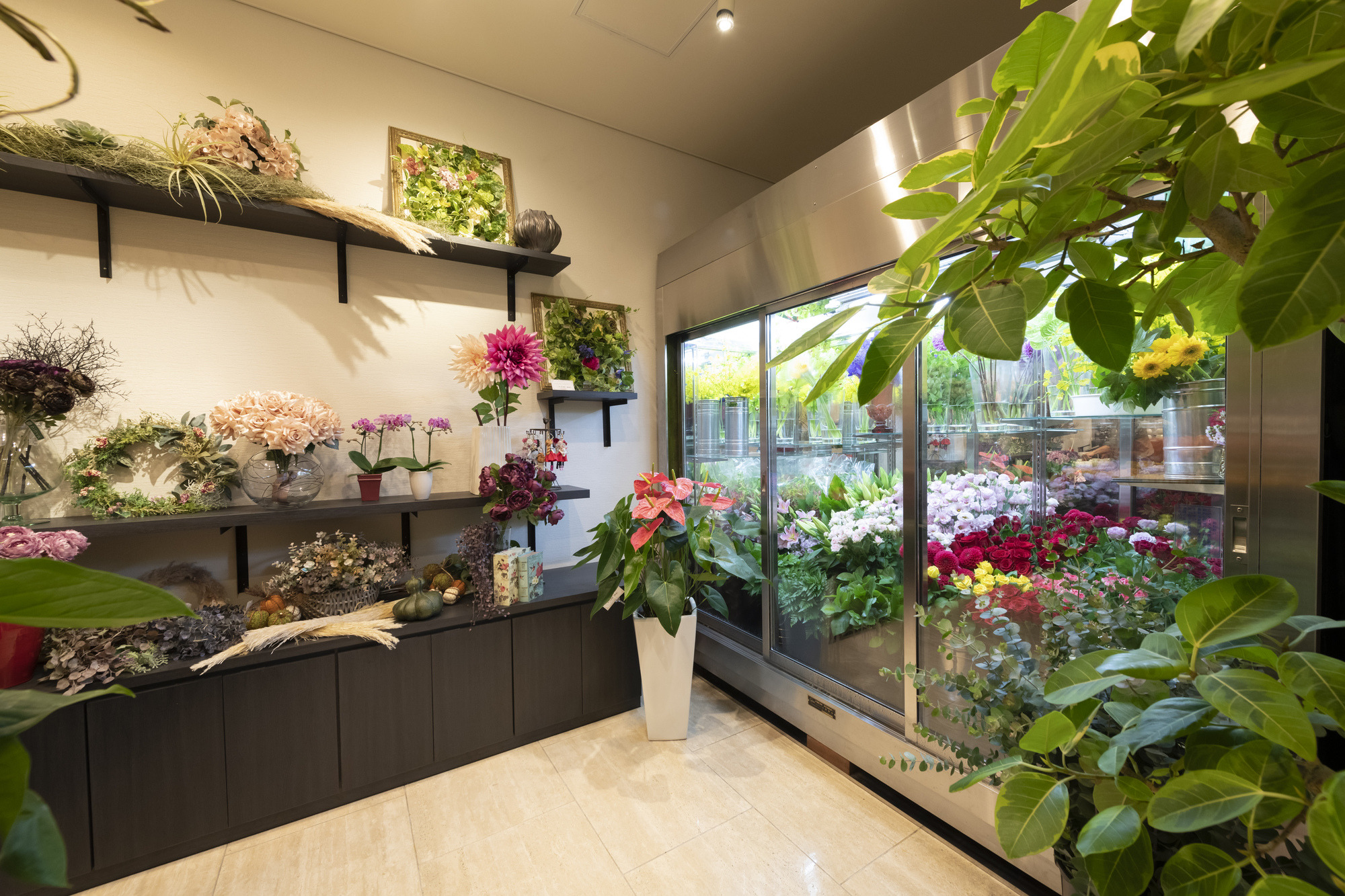 フラワーショップ