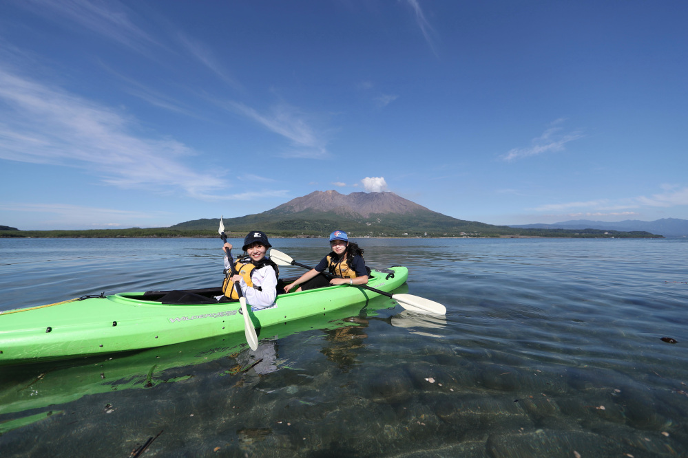 鹿児島観光モデルコース～カヤック～ SHIROYAMAコンシェルジュおすすめ