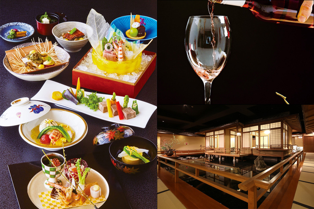 割烹楽水　厳選ワインと割烹が織りなす「和」の夕べ