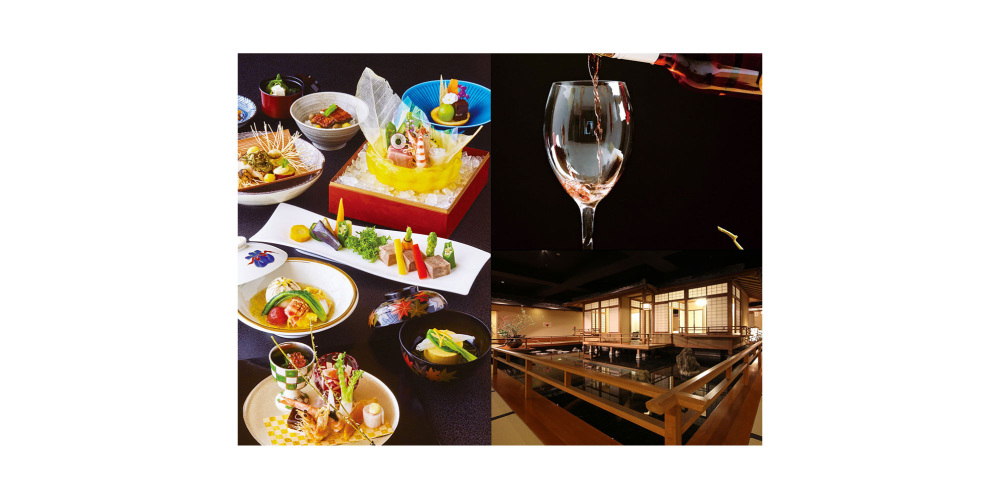 割烹楽水　厳選ワインと割烹が織りなす「和」の夕べ