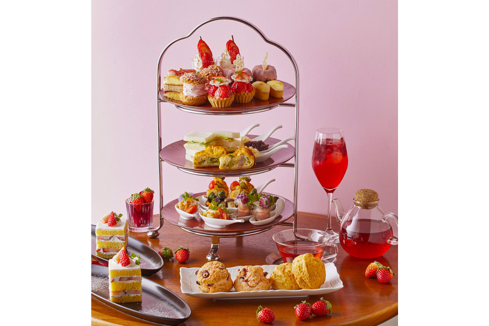 カサブランカ　ストロベリーアフタヌーンティー（1/4～1/31，2/14～3/31）