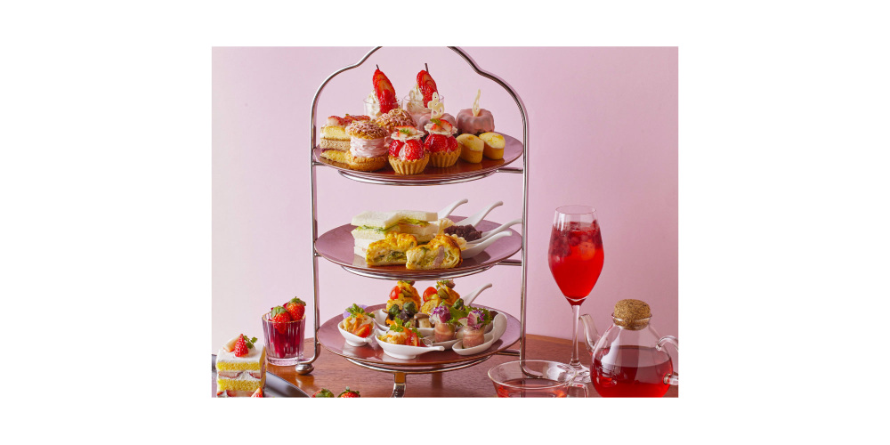 カサブランカ　ストロベリーアフタヌーンティー