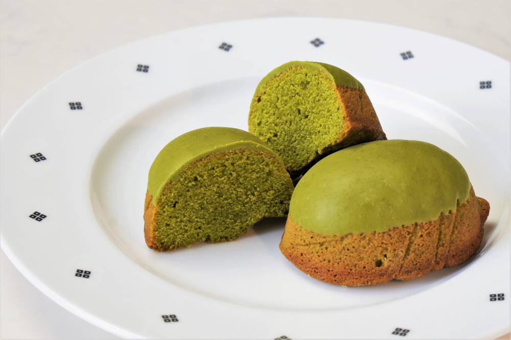 知覧抹茶薫る城山ケーキ