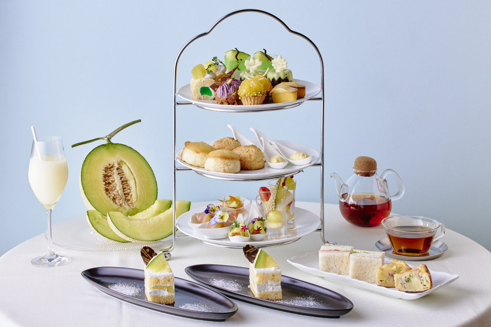 カサブランカ 初夏のフルーツと静岡クラウンメロンアフタヌーンティー(5/1～6/30)