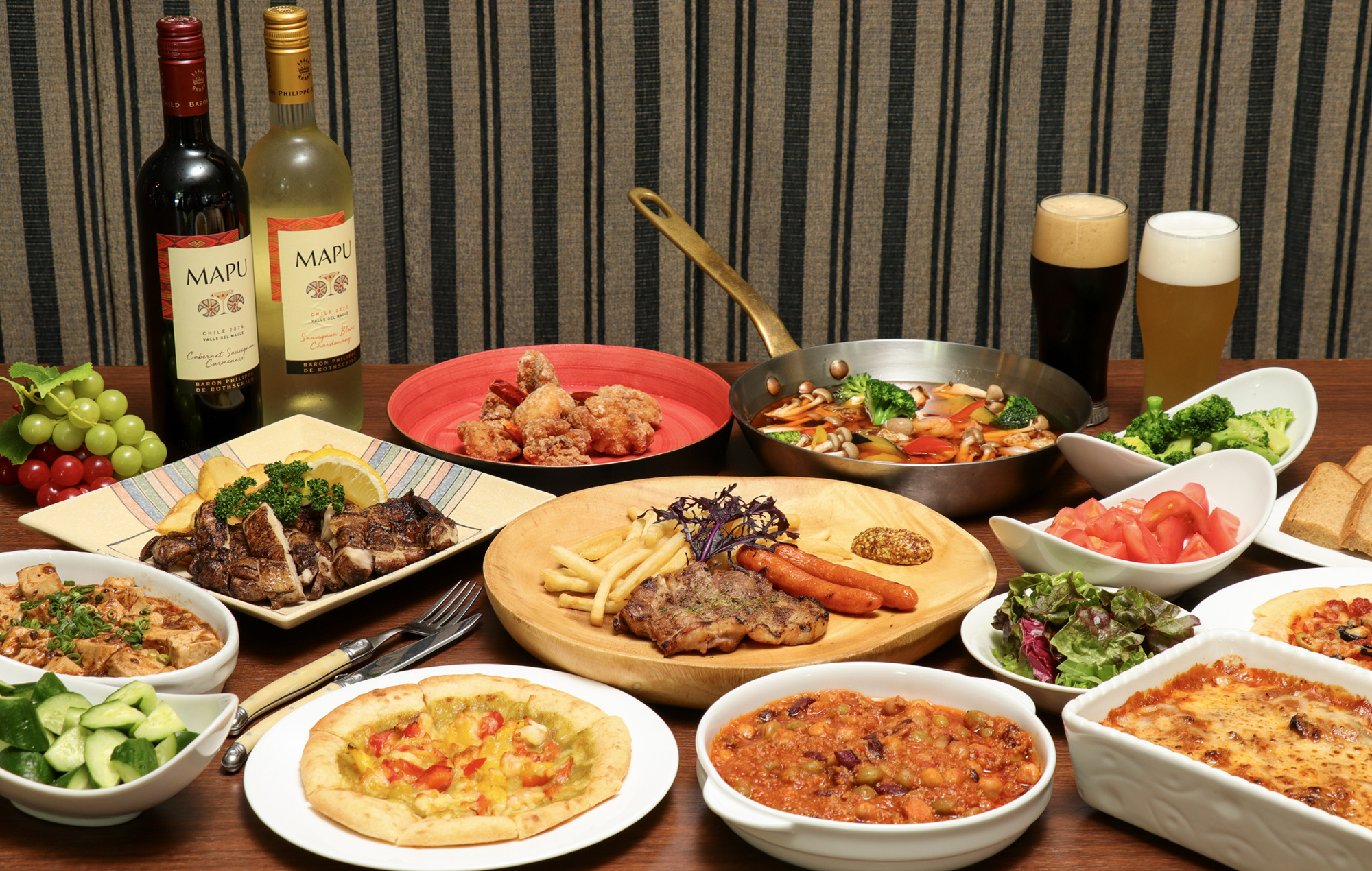 【ホテル館外：黒ノ壽】夏の展望フロアプラン［スパイスで味わう夏のビアホール］