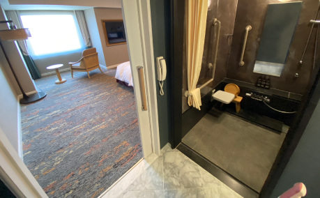 お部屋から浴室の動線設計