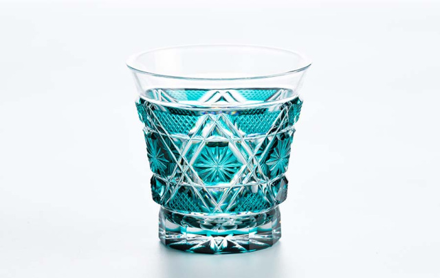 冷酒グラス　緑 37,400円（税込）