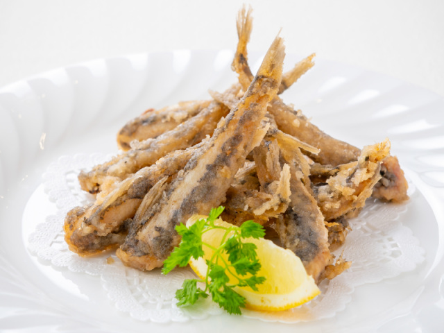 メヒカリのフリット