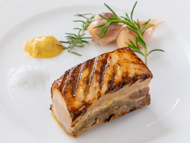 鹿児島産豚肉のロースト