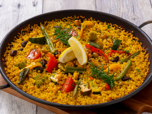野菜のパエリア