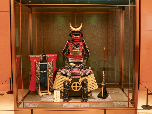 ⑤島津義弘公所用「色々糸威銅丸」