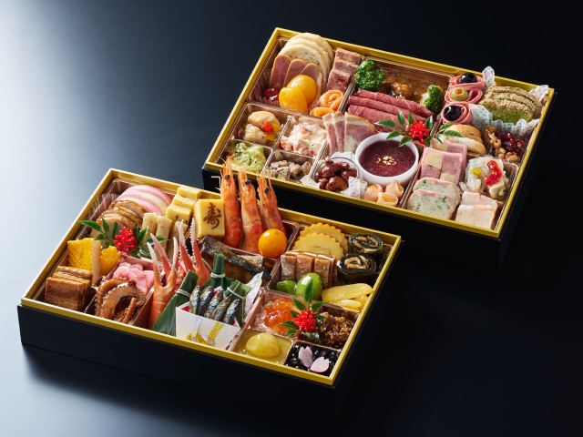 【冷凍おせち】 3.和洋おせち 二段重 29,700円(税込)