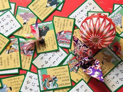 ちびっこ正月遊びコーナー