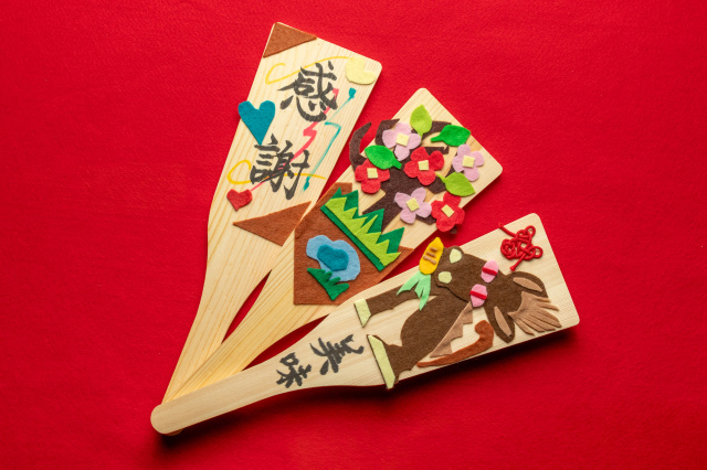 羽子板作り体験＜2月16日～2月18日＞