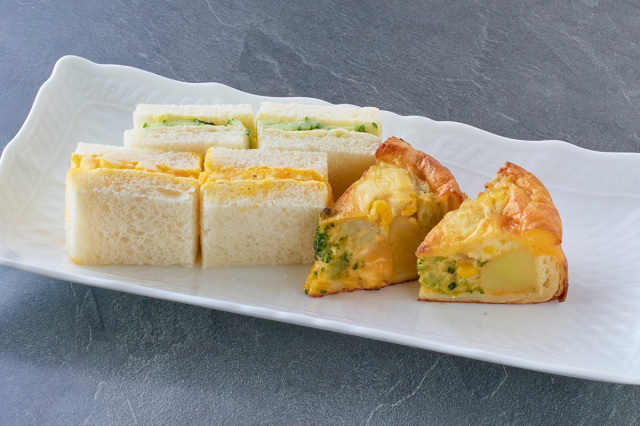 キッシュ・サンドイッチ