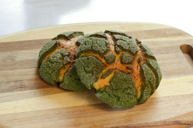 【数量限定】知覧茶クッキーメロンパン