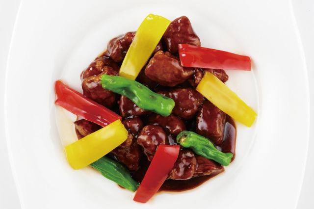 鹿児島産黒豚の江蘇省（鎮江香酢）のすぶた