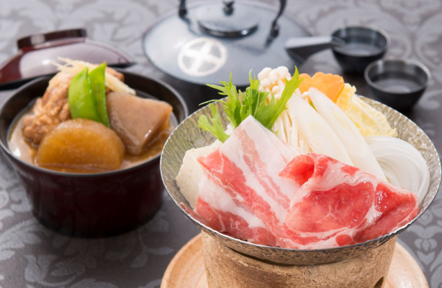 鹿児島郷土料理「黒豚豚骨煮」鹿児島黒豚はりはり鍋