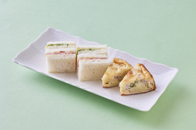 キッシュ・サンドイッチ