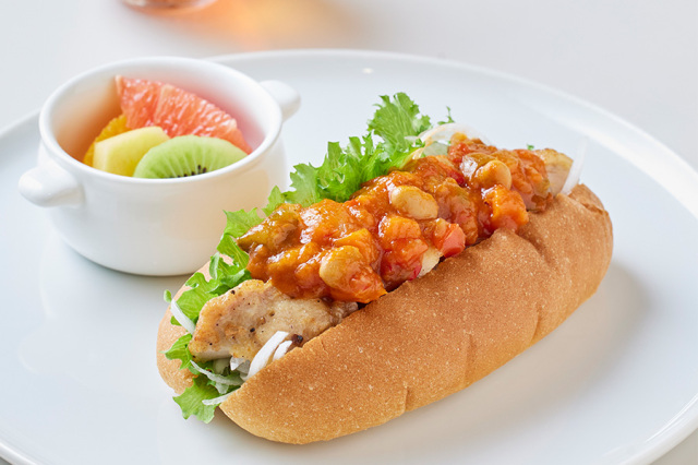 グリルチキンサンドプレートセット