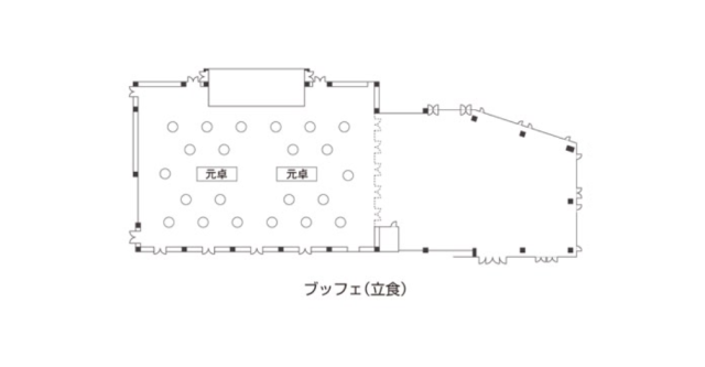 ブッフェ(立食)