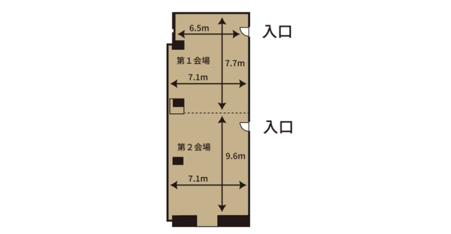 第1/第2会場
