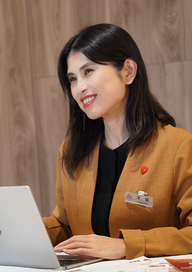企画広報部　企画グループ グループリーダー　濵薗 由貴