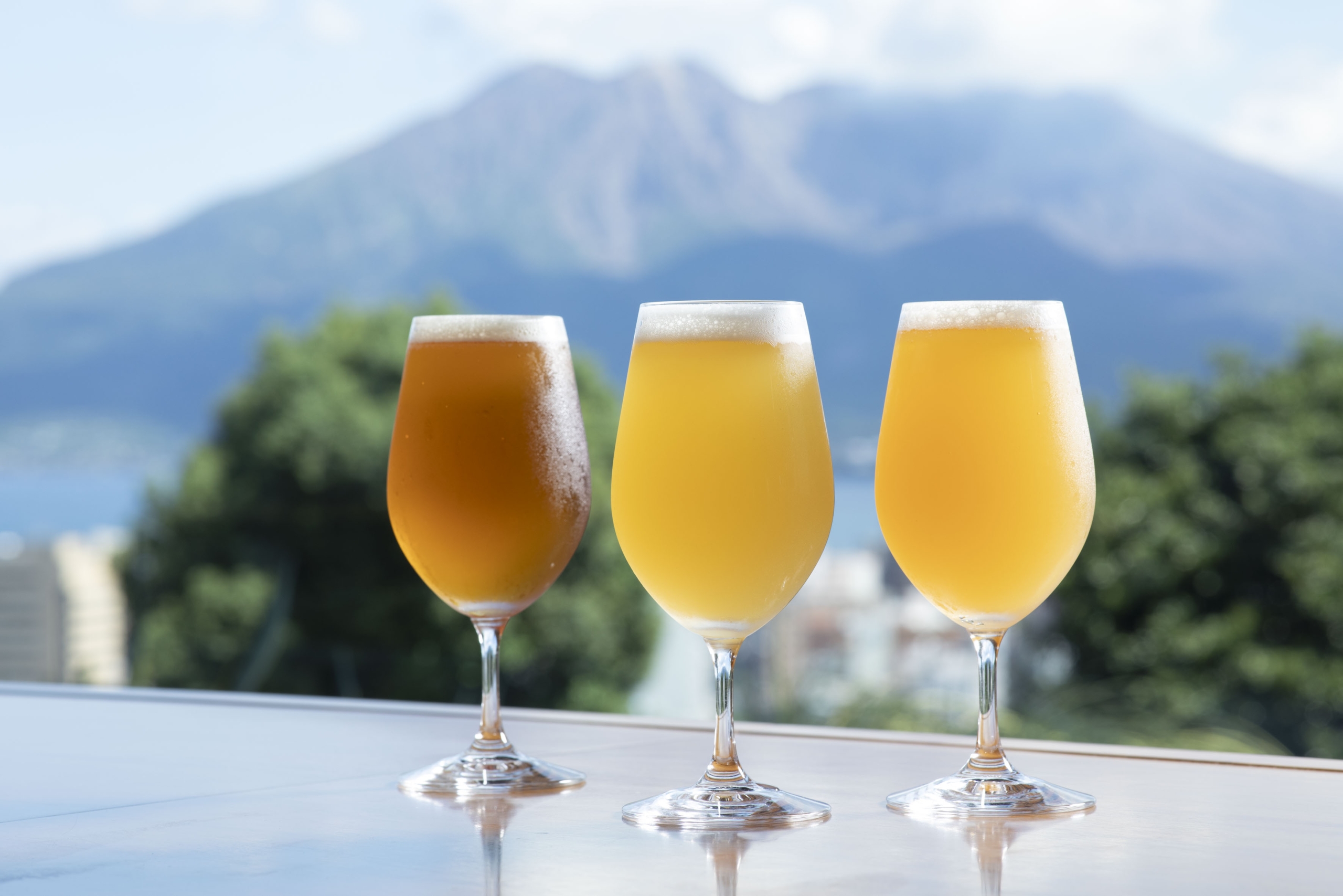 城山ホテル鹿児島のオリジナルクラフトビール・城山ブルワリー